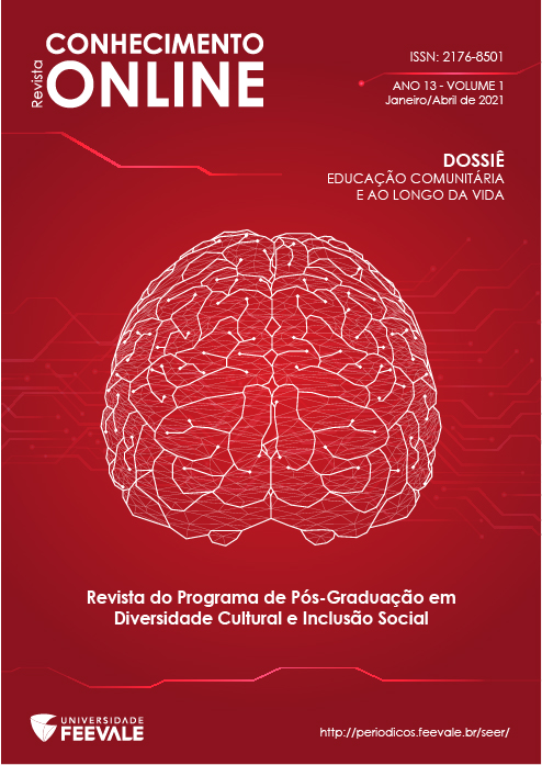 					Ver Vol. 1 (2021): Janeiro / Abril - Educação comunitária e ao longo da vida
				