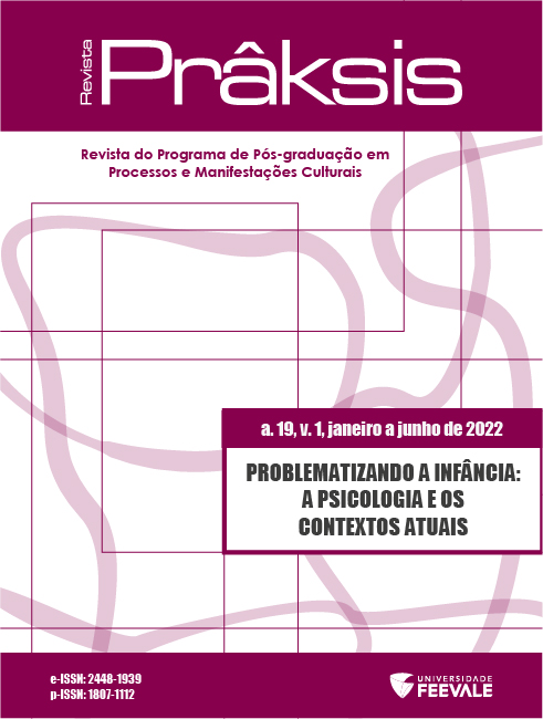 					Visualizar v. 1 (2022): Problematizando a Infância e a Adolescência: a Psicologia e os Contextos Atuais
				